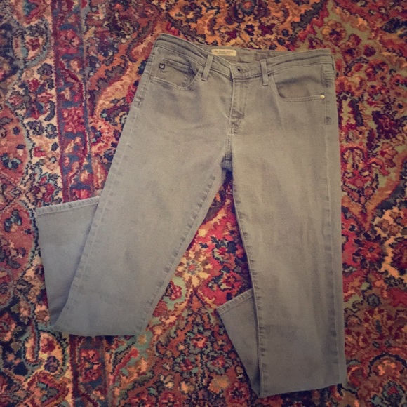 Ag Adriano Goldschmied Denim - AG Stevie 29 Gray Jeans